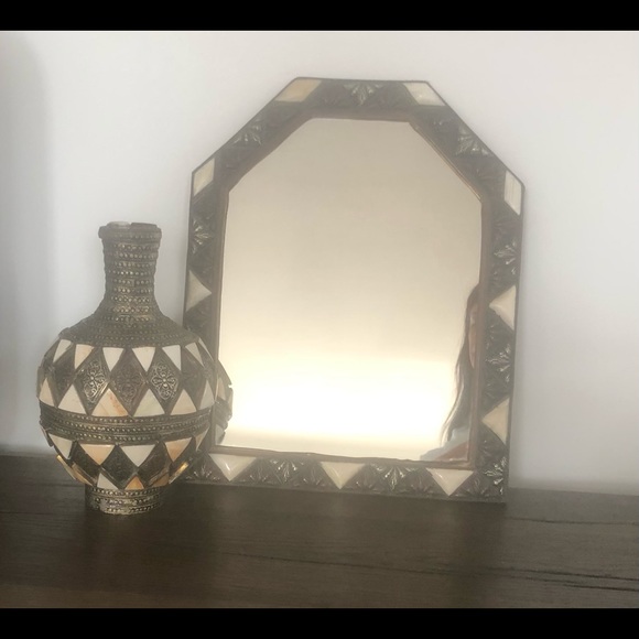 UNIQUE VINTAGE HANDMADE Mirror - Picture 8 of 12